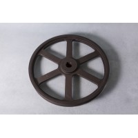 ZD 600 V-belt pulley B-500/3 with taper lock hub for Arbor hole 40 mm